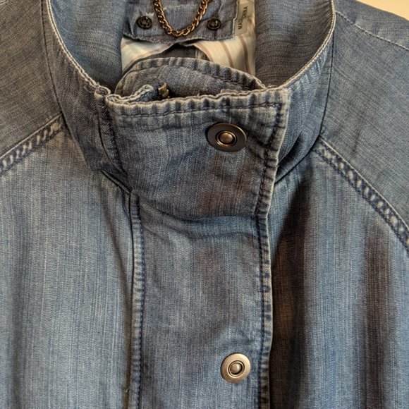 NWOT My Anorak Chambray Jacket from Evereve - Picture 2 of 13